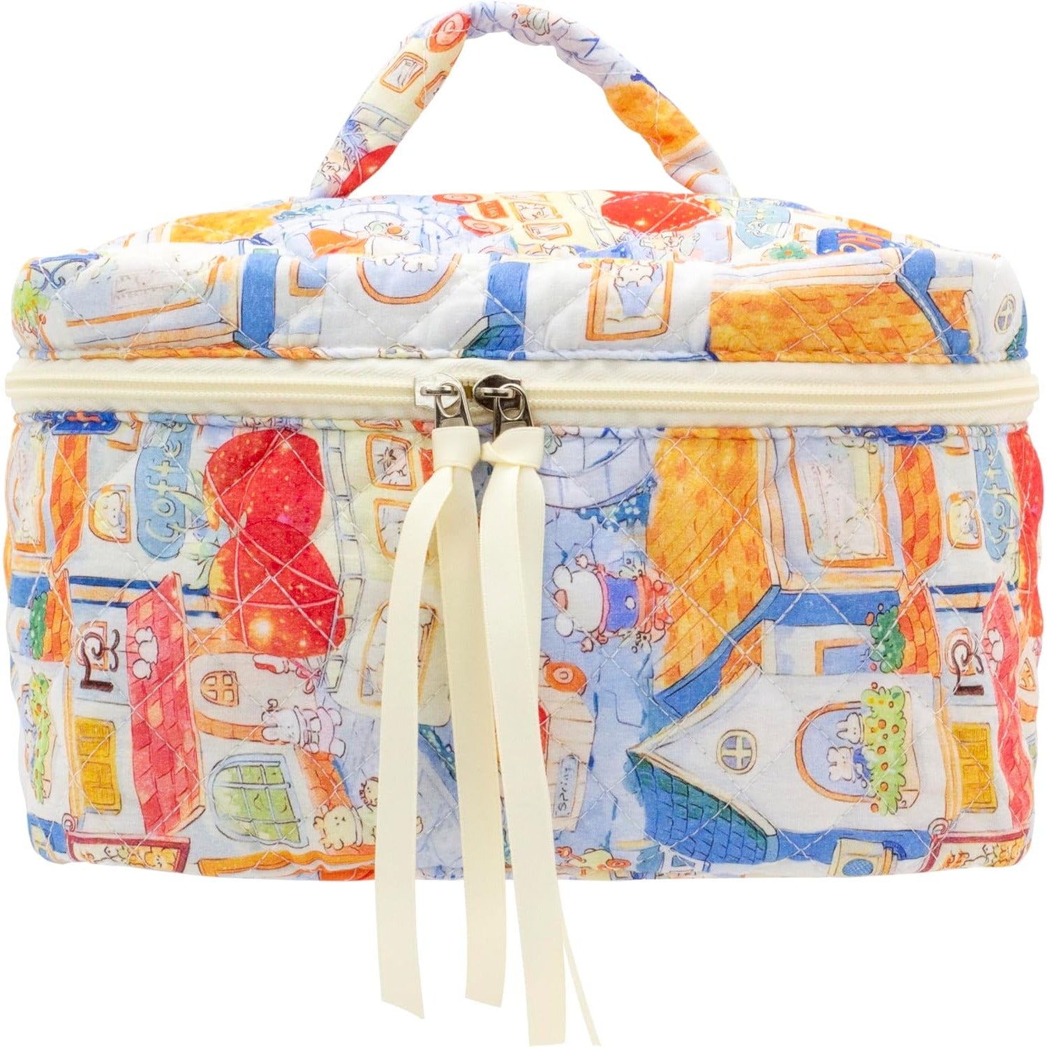 Quilted Cosmetic Bag