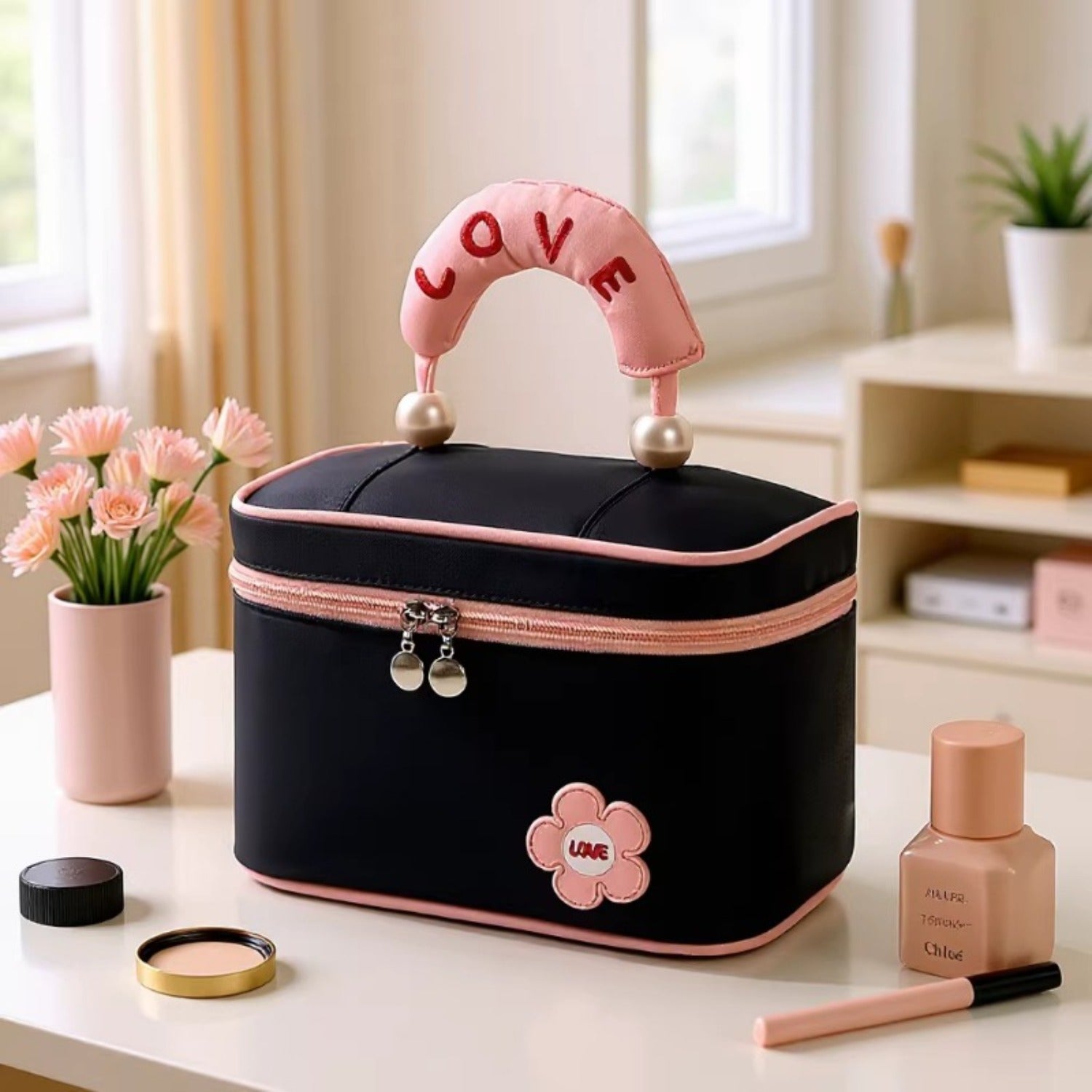 Stylish, Large-capacity, Portable Makeup Bag