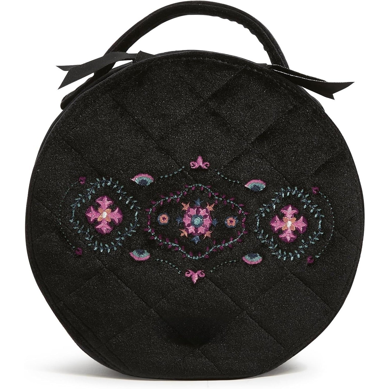 Round Travel Cosmetic Organizer Bag